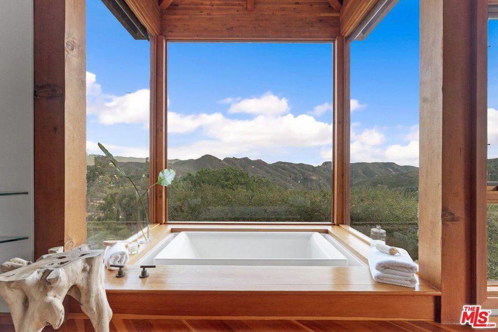 bath tub with a view